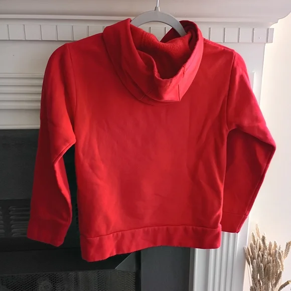 Adidas S/8 Red & Gray Logo Hoodie - Picture 7 of 7